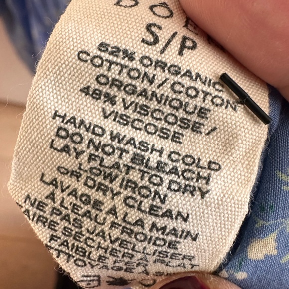 NWOT Doen Henri Top Bluebell Ballad Size S - Picture 6 of 8